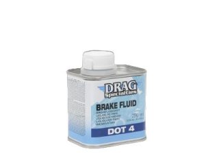 A Brzdová kapalina DRAG SPECIALTIES BREAK FLUID DOT 4 balení 250 ml